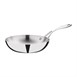Poêle inox triple paroi Vogue 200mm