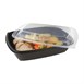 Barquettes alimentaires moyennes rectangulaires Fastpac 900ml (lot de 300)