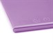 Planche à découper antibactérienne haute densité Hygiplas violette 450x300x10mm