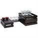 Caisse pour buffet Superbox APS noire GN 1/2