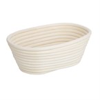 Panier de fermentation ovale en rotin Vogue 210x150x80mm