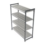 Rayonnages 4 niveaux étagères à claire-voie Cambro Camshelving 610mm