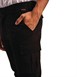 Pantalon homme slim stretch Cargo noir