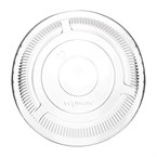 Couvercles plats PLA sans trou compostables pour gobelets boissons froides Vegware série 96 (lot de 1000)