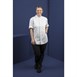 Veste col officier Southside blanche