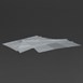 Sacs poubelle recyclés transparents Jantex utilisation intensive 18kg 120L (lot de 100)