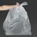 Sacs poubelle recyclés transparents Jantex utilisation intensive 18kg 120L (lot de 100)