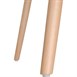 Table ronde blanche Bolero Arlo 798mm