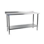 Table murale en acier inoxydable Holmes avec dosseret 700(P)mm