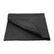 Serviettes de table en lin Olympia noires 400x400mm (lot de 12)