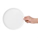 Assiettes plates rondes Olympia Whiteware 210mm (lot de 6)