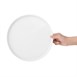 Assiettes plates rondes Olympia Whiteware 268mm (lot de 4)