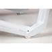 Bains de soleil en polypropylène blancs Resol (lot de 4)