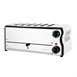 Grille-pain 6 fentes avec grille sandwich et résistance supplémentaire Rowlett Esprit chromé