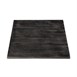 Plateau de table carré pré-percé vintage noir Bolero 700mm