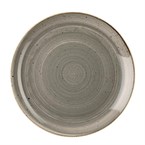 Assiettes rondes Churchill Stonecast Peppercorn Grey 260mm (Lot de 12)