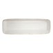 Plats à four rectangulaires Churchill Stonecast Hints blanc orge 160 x 530 mm (lot de 2)