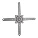 Pied de table en fonte Bolero gris