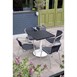 Pied de table en fonte Bolero blanc