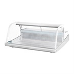 Vitrine réfrigérée de comptoir à poisson Polar Série G 255L