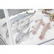 Vitrine réfrigérée de comptoir à poisson Polar Série G 255L