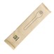 Cuillères-fourchettes en bois emballées individuellement Fiesta Compostable (lot de 500)