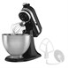 Batteur tête inclinable Classic KitchenAid 4,3L noir 5K45SSEOB