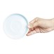 Soucoupes Olympia Fondant bleues 115mm (lot de 6)