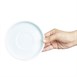 Soucoupes Olympia Fondant bleues 135mm (lot de 6)