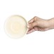 Soucoupes Olympia Fondant jaunes 115mm (lot de 6)