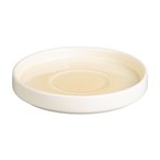 Soucoupes Olympia Fondant jaunes 135mm (lot de 6)