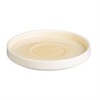 Soucoupes Olympia Fondant jaunes 152mm (lot de 6)