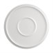 Soucoupes Olympia Fondant jaunes 152mm (lot de 6)