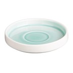 Soucoupes Olympia Fondant vertes 115mm (lot de 6)