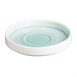 Soucoupes Olympia Fondant vertes 115mm (lot de 6)