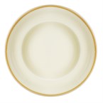 Assiettes à pâtes Olympia Kiln couleur sable 250mm (lot de 4)