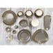 Assiettes à pâtes Olympia Kiln grise 250mm (lot de 4)