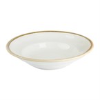 Assiettes à pâtes Olympia Kiln couleur craie 250mm (lot de 4)