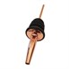 Becs verseurs continus en inox plaqué cuivre Beaumont (lot de 12)