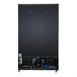 Vitrine réfrigérée positive 2 portes coulissantes avec caisson lumineux Polar Série G 950L noire