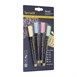 Marqueurs craie liquide Securit pointe 1-2mm couleurs pastel (lot de 4)