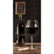 Présentoir à vin avec ardoise Securit 1 bouteille