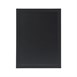 Ardoise murale cadre en bois noir avec feutre craie et fixations Securit 30x40cm