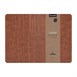 Set de table en cuir recyclé Securit Leather marron