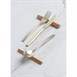 Fourchettes de table Comas Barcelona Champagne (lot de 12)