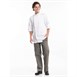 Veste de cuisine manches courtes Chaud Devant Bacio blanche