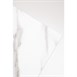 Plateau de table rectangulaire pré-percé Bolero effet marbre 1100 x 700 mm