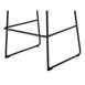 Tabouret haut Bolero Rodeo noir