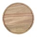 Assiette ronde en acacia Olympia 200mm 