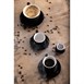 Pots à lait Olympia Café noirs 70ml (lot de 6)
